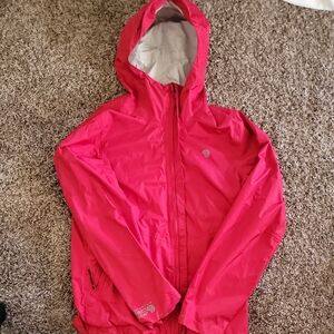 Mountain Hard Wear Men's Small Acadia Red Rain Jacket